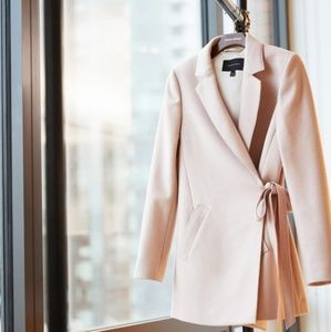 Banana Republic Blush Wool Coat